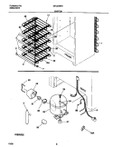 SYSTEM Diagram and Parts List for GFU21M7HW0  Gibson Freezer