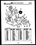 Part Location Diagram of A371001 Frigidaire BRACKET-COMPR. MTR.