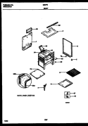 BODY PARTS Diagram and Parts List for G30PNL7  Frigidaire Range