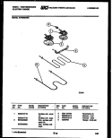 BROILER PARTS Diagram and Parts List for KF300GDD5  Frigidaire Range