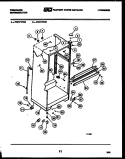 CABINET PARTS Diagram and Parts List for FPZ17TFH1  Frigidaire Refrigerator