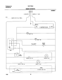 WIRING SCHEMATIC Diagram and Parts List for GLRT182SAQ4  Frigidaire Refrigerator