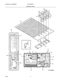 CONTROL PANEL Diagram and Parts List for FPCC3085KSA  Frigidaire Cooktop
