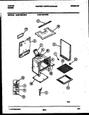 BODY PARTS Diagram and Parts List for 32-1039-23-07  Tappan Range