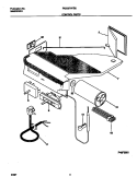 CONTROL PARTS Diagram and Parts List for FAB067W7B2  Frigidaire Air Conditioner