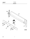 Part Location Diagram of 316201839 Frigidaire PANEL