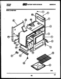 BODY PARTS Diagram and Parts List for 32-0007-23-05  Tappan Range