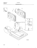SYSTEM Diagram and Parts List for FAL103K1A1  Frigidaire Air Conditioner