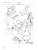 ICE MAKER Diagram and Parts List for EW26SS65GS0  Electrolux Refrigerator