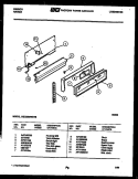 Part Location Diagram of 5308013857 Frigidaire CLOCK