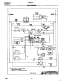 WIRING DIAGRAM Diagram and Parts List for FGF376CETE  Frigidaire Range