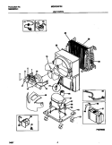UNIT PARTS Diagram and Parts List for MDDQ50FG2  Gibson Dehumidifier
