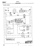 WIRING DIAGRAM Diagram and Parts List for FGF374CCSD  Frigidaire Range
