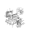 Part Location Diagram of 8007696 Frigidaire SUPPORT
