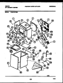 CABINET PARTS Diagram and Parts List for WL24F4WYMB  Gibson Washer