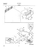 SYSTEM Diagram and Parts List for GRT15B3BW1  Gibson Refrigerator