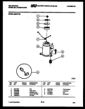 COMPRESSOR Diagram and Parts List for S204F1SA  Kelvinator Air Conditioner