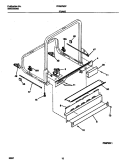 Part Location Diagram of 154253301 Frigidaire BAFFLE
