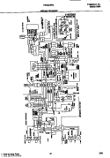 WIRING DIAGRAM Diagram and Parts List for FRS22ZRGB3  Frigidaire Refrigerator