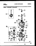 TRANSMISSION PARTS Diagram and Parts List for GWX645RBS0  Gibson Washer
