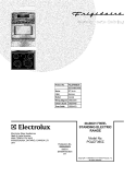 COVER Diagram and Parts List for PGLEF385EC8  Frigidaire Range