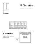 COVER Diagram and Parts List for EI28BS36IS2  Electrolux Refrigerator