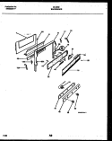 BACKGUARD Diagram and Parts List for 30-2239-00-09  Tappan Range