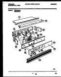 CONTROL PANEL Diagram and Parts List for FEB702BAB1  Frigidaire Wall Oven