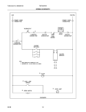 WIRING SCHEMATIC Diagram and Parts List for FGF303KWA  Frigidaire Range