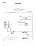 WIRING DIAGRAM Diagram and Parts List for FRT18TJHW0  Frigidaire Refrigerator