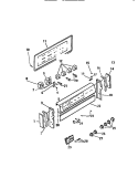 BACKGUARD Diagram and Parts List for REP306CT1  Kelvinator Range