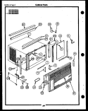 Part Location Diagram of G516729-01 Frigidaire PANEL - FRONT