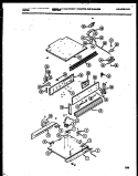 CONSOLE AND CONTROL PARTS Diagram and Parts List for KB663GDM2  Frigidaire Wall Oven