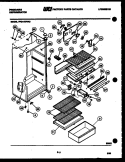 Part Location Diagram of 8003638 Frigidaire TROUGH-DRAIN