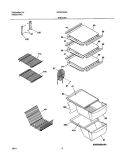 Part Location Diagram of 5303296955 Frigidaire TRIVET/BASKET
