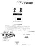 COVER Diagram and Parts List for MEF402WFW3  Frigidaire Range