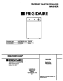 COVER Diagram and Parts List for FWX233RES3  Frigidaire Washer