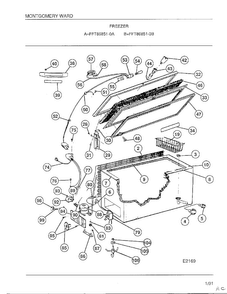 Part Location Diagram of 96391 Frigidaire Ext condenser