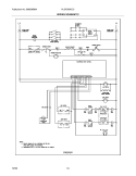 WIRING SCHEMATIC Diagram and Parts List for PLGF389CCC  Frigidaire Range