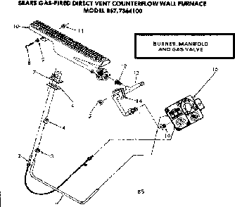 Part Location Diagram of STD541025 Kenmore Hex Nut, 8-PACK