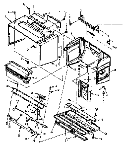 Part Location Diagram of 11900 Maytag Outer wrap