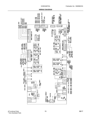 07 - WIRING DIAGRAM Diagram and Parts List for EI30EW48TSA  Frigidaire Wall Oven