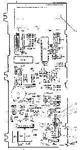 Power And Control Circuit Board Diagram and Parts List for 5648688310  Kenmore Microwave