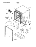 Part Location Diagram of 5304452526 Frigidaire Seal,inlet