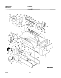 ICE MAKER Diagram and Parts List for FRS23R3AW0  Frigidaire Refrigerator
