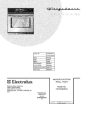 COVER Diagram and Parts List for CFEB30S5DC4  Frigidaire Wall Oven