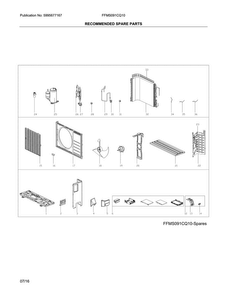 Part Location Diagram of 5304505918 Frigidaire COLLECTOR