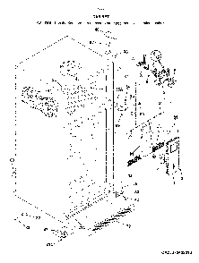 Cabinet Diagram and Parts List for 25370502616  Kenmore Refrigerator