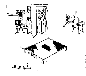 Part Location Diagram of 126003A Frigidaire Contct board