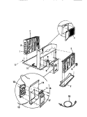 AIR HANDLING PARTS Diagram and Parts List for AL099J1A1  Frigidaire Air Conditioner
